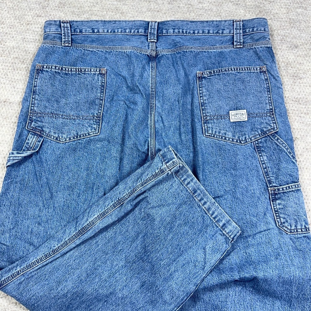 Vintage Y2K Levis Carpenter Jeans Men 40x30 Baggy Skate Grunge Work Wear A33 - Picture 2 of 16